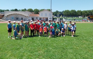 Résultats poussinades Saint-Girons_dimanche 25 juin