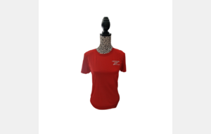 T. Shirt rouge acrylique