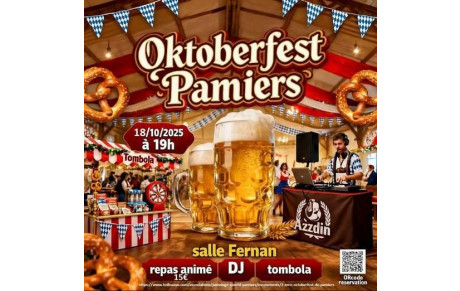 Samedi 18 octobre 2025_2ème OCTOBERFEST de Pamiers (salle FERNAN)